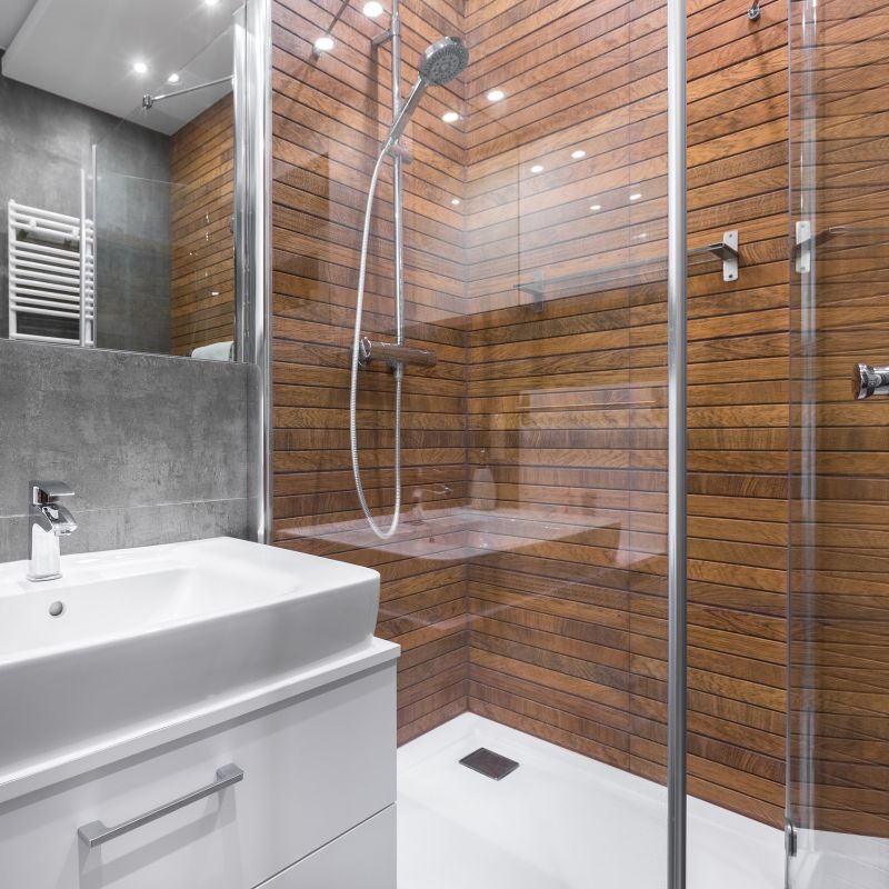 Glass Panel Shower Dividers